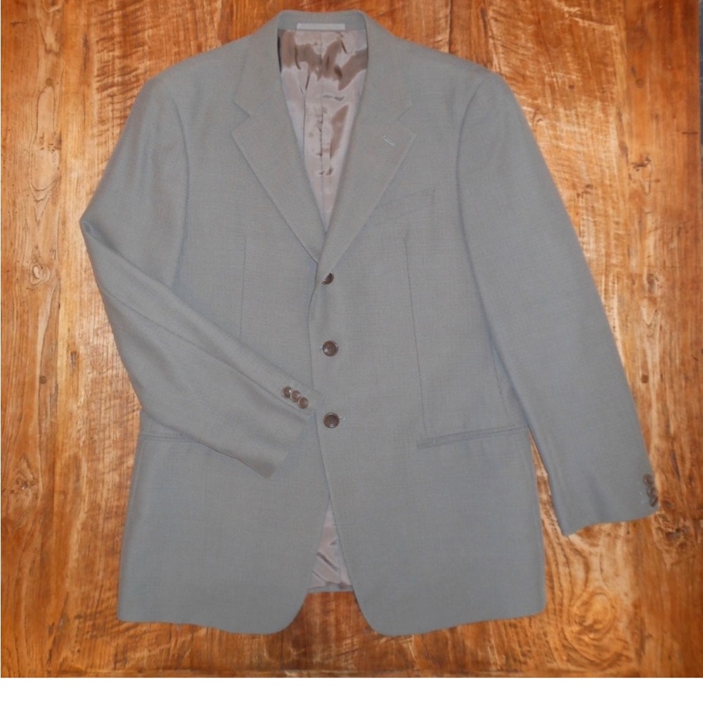 Armani Collezioni Jacket - Men's - Deep Olive
Gray - Wool / Silk - Custom Tailor